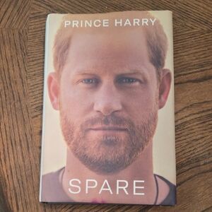 Prince Harry 'Spare' Hardcover Book